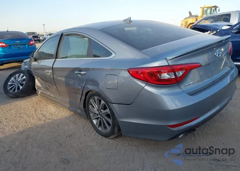 2016 Hyundai Sonata Sport z USA, uszkodzony, nr VIN 5NPE34AFXGH405836